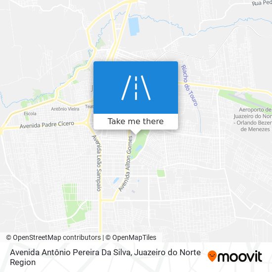Avenida Antônio Pereira Da Silva map