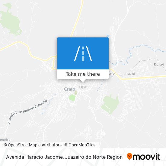 Mapa Avenida Haracio Jacome