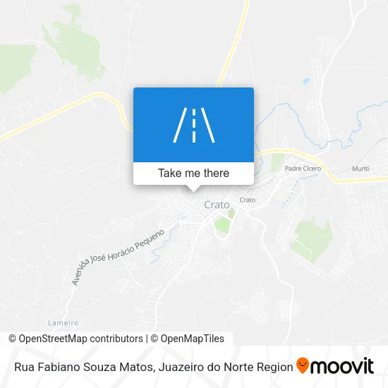 Rua Fabiano Souza Matos map