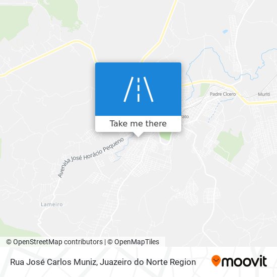 Rua José Carlos Muniz map