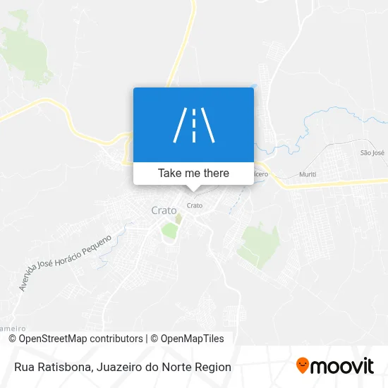 Rua Ratisbona map