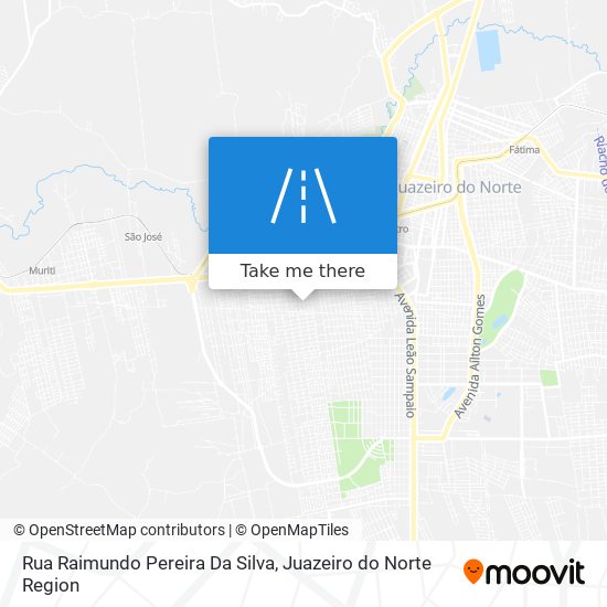 Mapa Rua Raimundo Pereira Da Silva