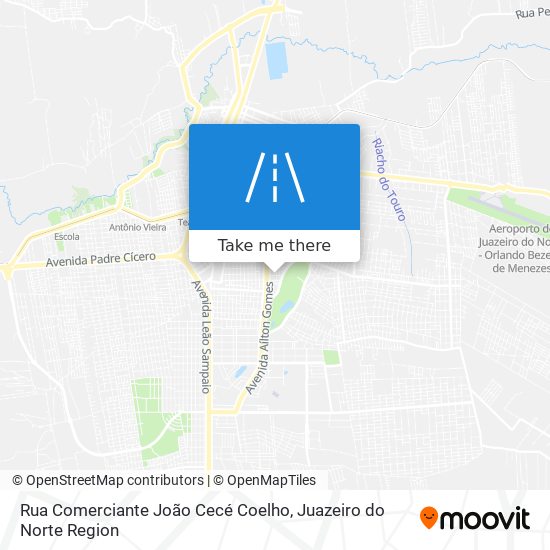 Rua Comerciante João Cecé Coelho map