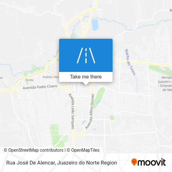 Rua José De Alencar map