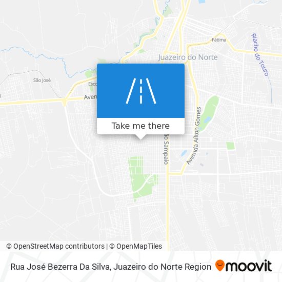 Rua José Bezerra Da Silva map