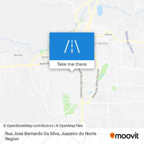Rua José Bernardo Da Silva map