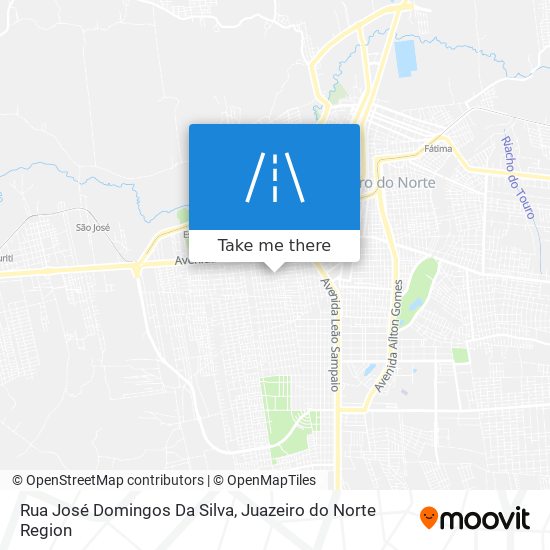 Rua José Domingos Da Silva map