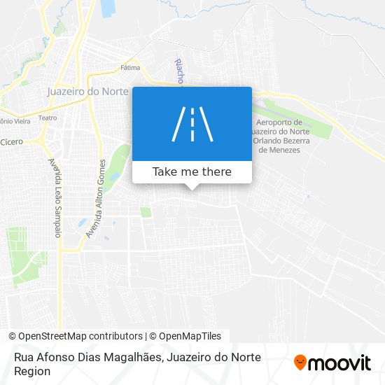 Rua Afonso Dias Magalhães map