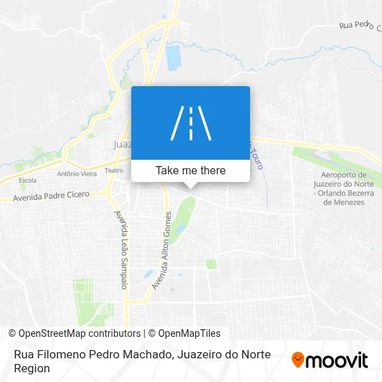 Rua Filomeno Pedro Machado map