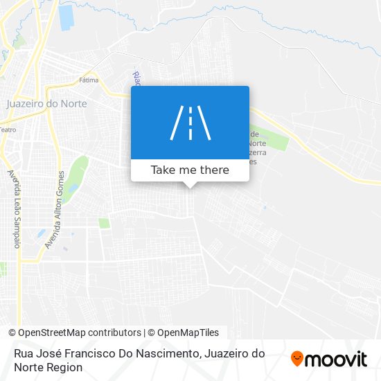 Rua José Francisco Do Nascimento map