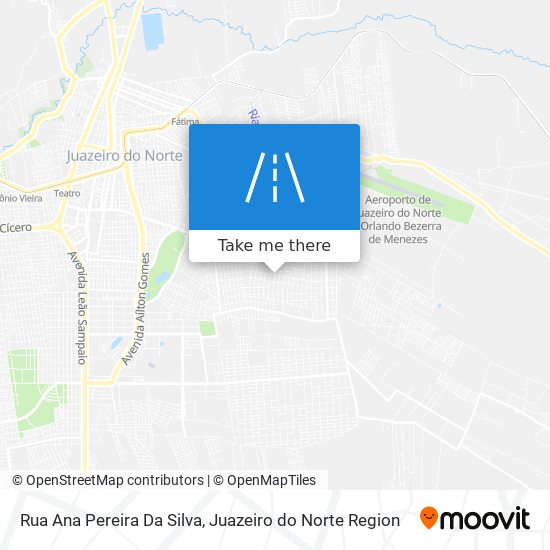 Rua Ana Pereira Da Silva map