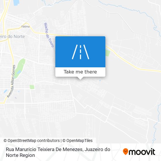 Rua Marurício Teixiera De Menezes map