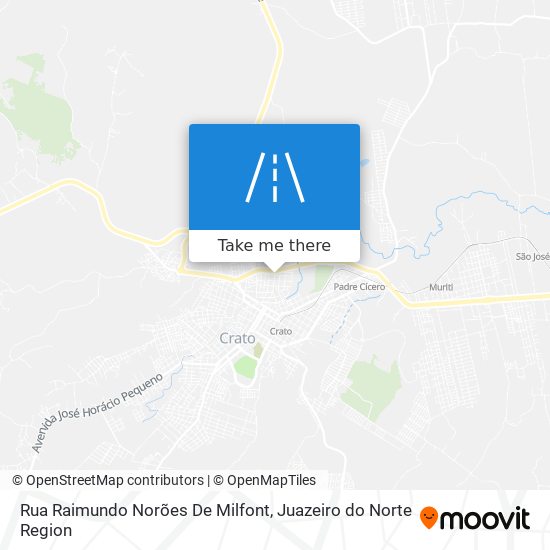 Mapa Rua Raimundo Norões De Milfont