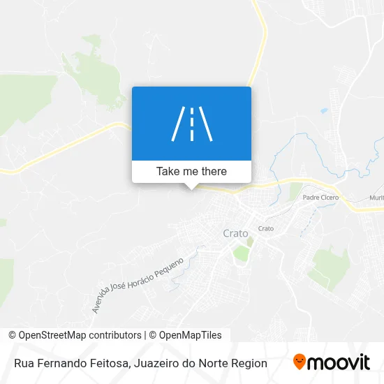 Rua Fernando Feitosa map