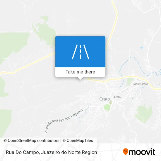 Rua Do Campo map