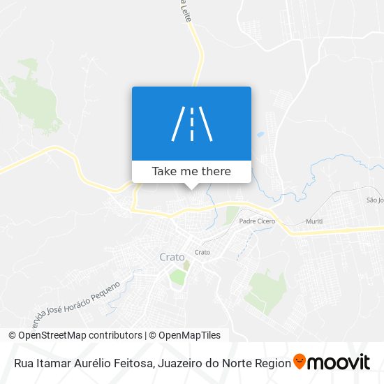 Rua Itamar Aurélio Feitosa map