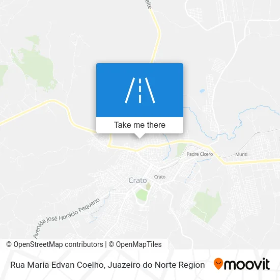 Rua Maria Edvan Coelho map