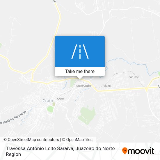 Travessa Antônio Leite Saraiva map