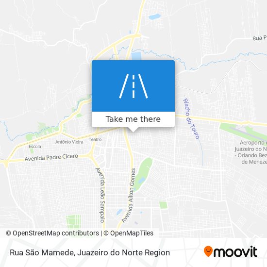 Mapa Rua São Mamede