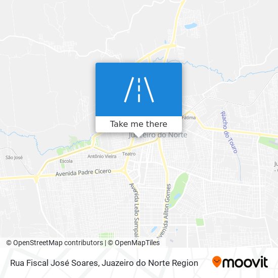 Rua Fiscal José Soares map