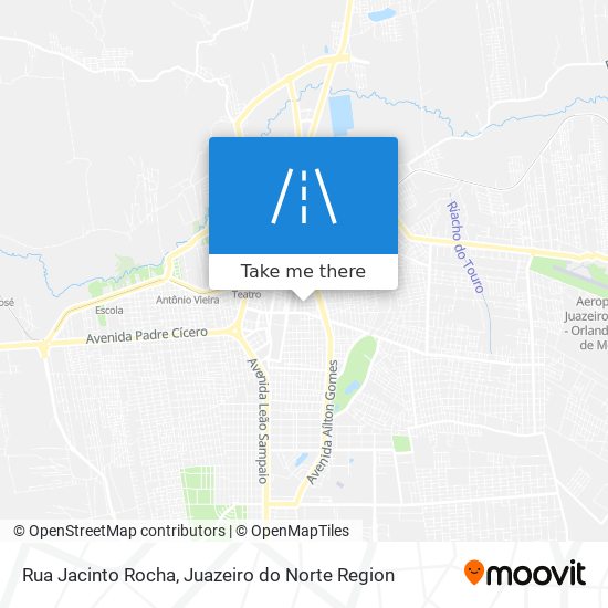 Mapa Rua Jacinto Rocha