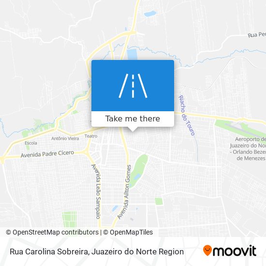 Rua Carolina Sobreira map