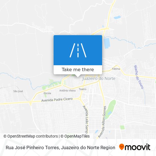 Rua José Pinheiro Torres map
