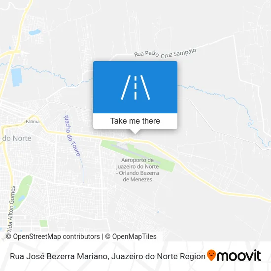 Rua José Bezerra Mariano map