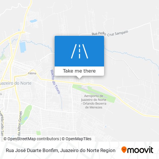 Rua José Duarte Bonfim map