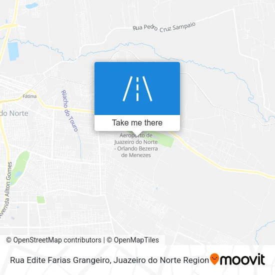 Rua Edite Farias Grangeiro map