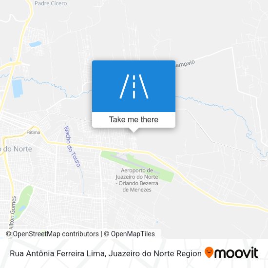 Rua Antônia Ferreira Lima map