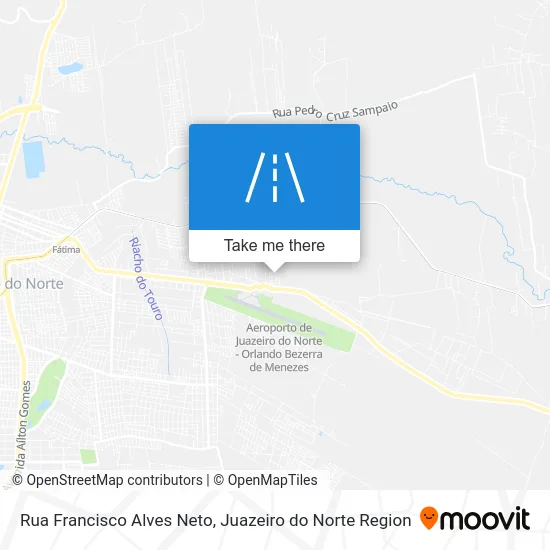 Rua Francisco Alves Neto map