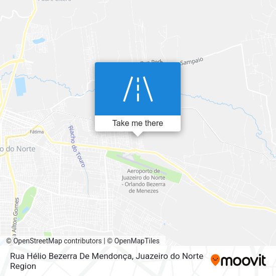 Rua Hélio Bezerra De Mendonça map