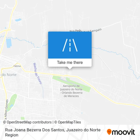 Rua Joana Bezerra Dos Santos map