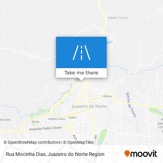 Rua Mocinha Dias map