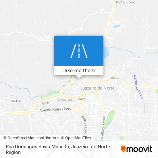 Rua Domingos Sávio Macedo map