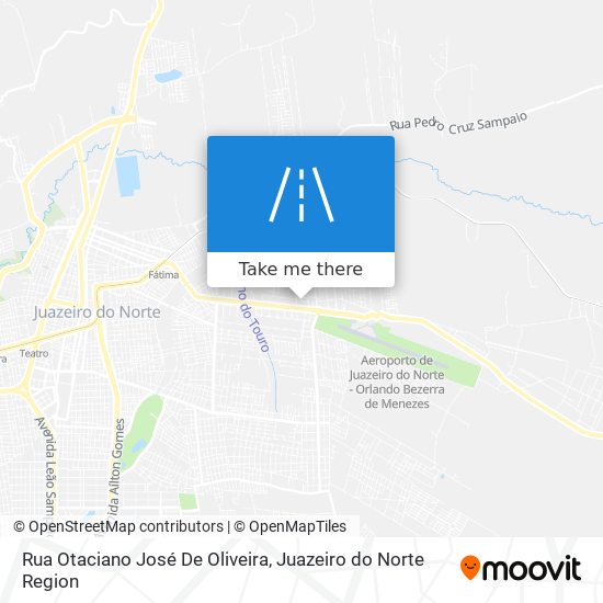 Mapa Rua Otaciano José De Oliveira