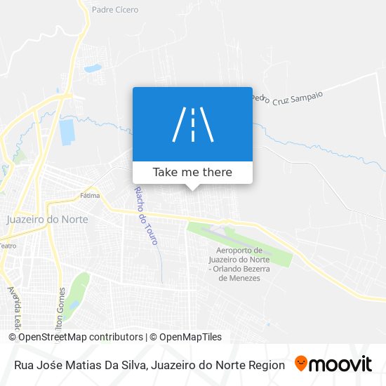 Rua Jośe Matias Da Silva map