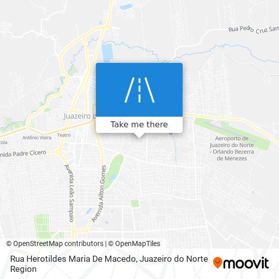 Rua Herotildes Maria De Macedo map
