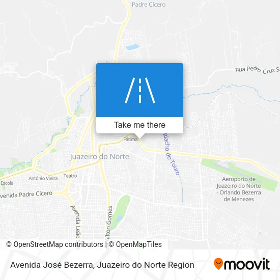 Avenida José Bezerra map