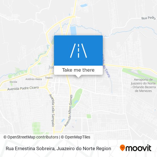 Rua Ernestina Sobreira map
