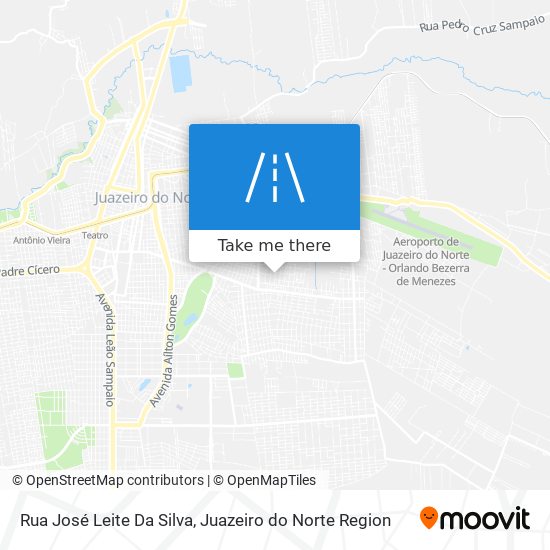 Mapa Rua José Leite Da Silva