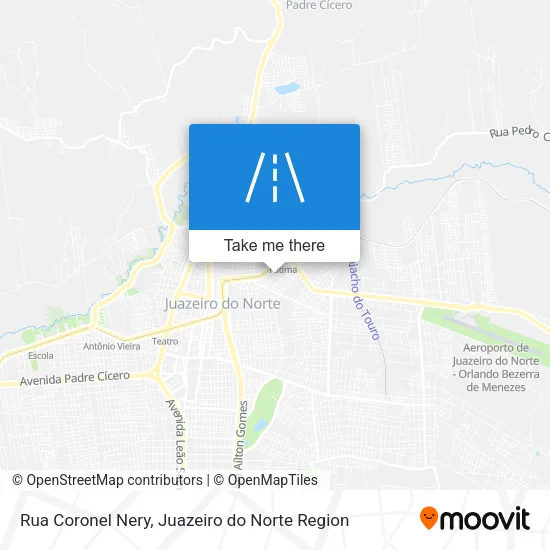 Rua Coronel Nery map