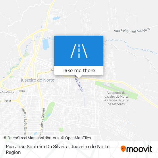 Rua José Sobreira Da Silveira map