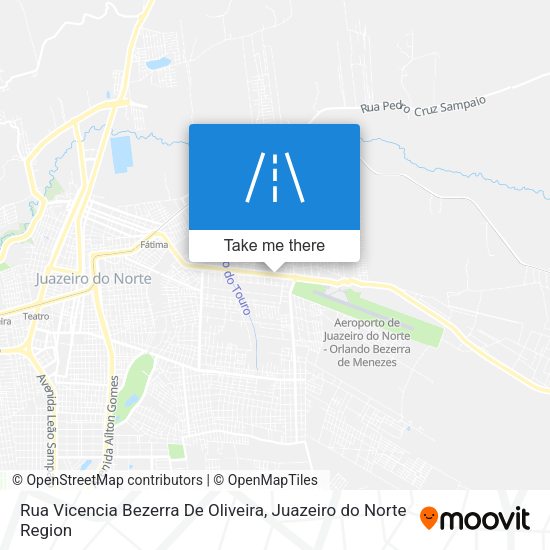 Rua Vicencia Bezerra De Oliveira map