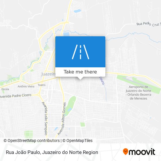 Rua João Paulo map