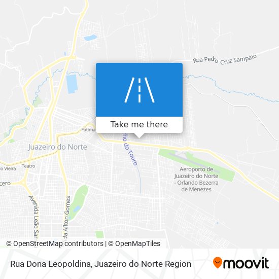 Rua Dona Leopoldina map
