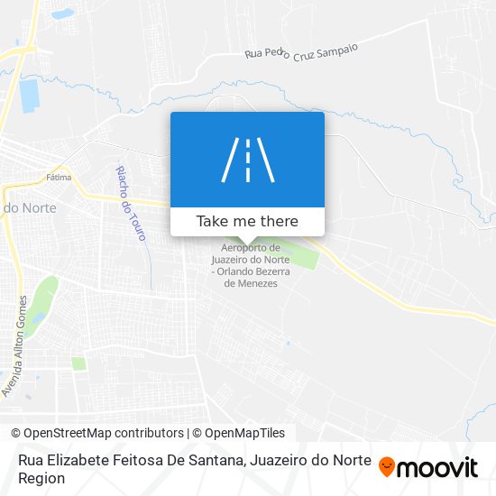 Mapa Rua Elizabete Feitosa De Santana