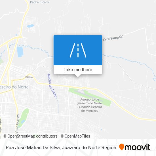 Rua José Matias Da Silva map