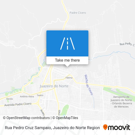 Rua Pedro Cruz Sampaio map